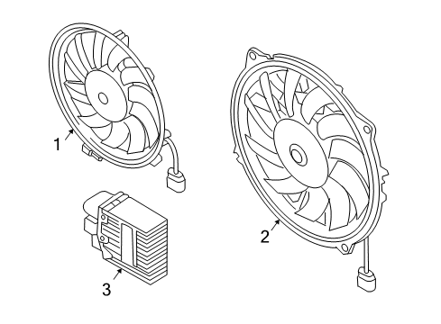 2005 Audi S4 Cooling Fan Diagram 4