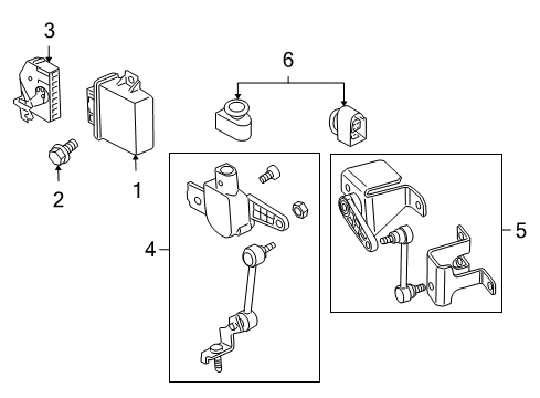 2011 Audi TT Quattro Electrical Components