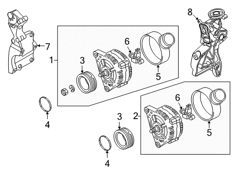 2011 Audi A3 Quattro Alternator Diagram 2