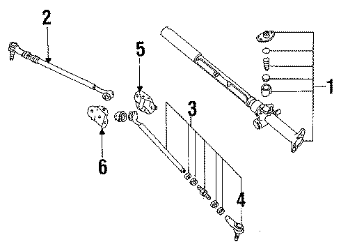 1985 Audi 5000 Manual Steering Gear Diagram