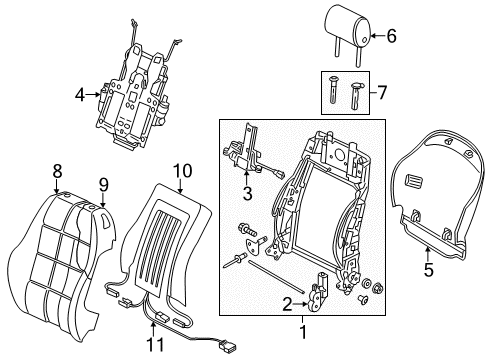 2013 Audi S8 Power Seats Diagram