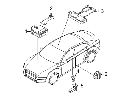 2015 Audi A7 Quattro Alarm System