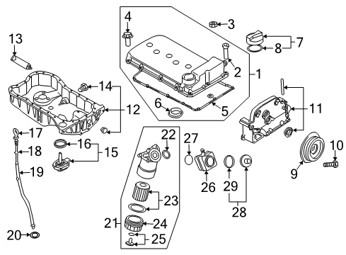 2008 Audi TT Quattro Engine Parts Diagram