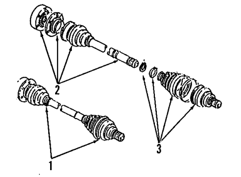 1991 Audi 100 Quattro Front Axle Diagram