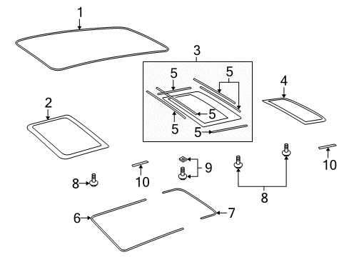 2015 Audi Q7 Sunroof Diagram