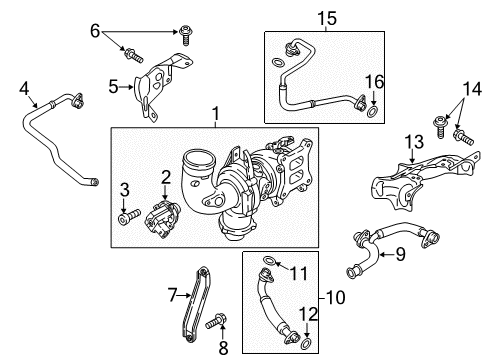 2016 Audi A6 Quattro Turbocharger Diagram 2