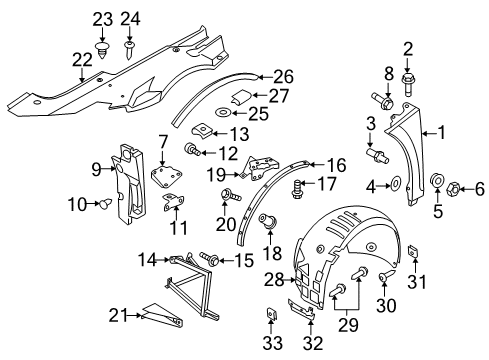 2014 Audi R8 Cover Plate Plug Diagram for N-905-841-02