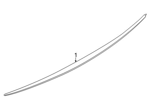 2024 Audi A3 Quattro Rear Spoiler
