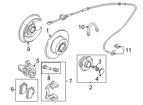 2004 Audi A4 Quattro Anti-Lock Brakes Diagram