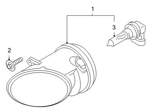 2013 Audi A3 Fog Lamps Diagram