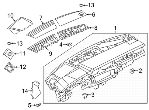 2022 Audi RS6 Avant Instrument Panel