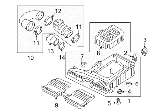 2017 Audi Q7 Air Intake Diagram 2