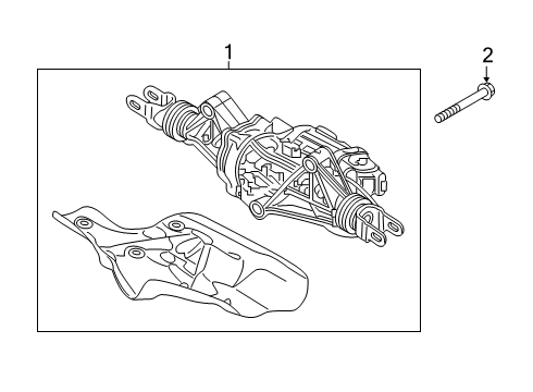 2024 Audi S8 Steering Gear & Linkage Diagram