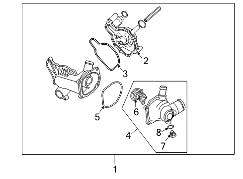 2005 Audi Allroad Quattro Water Pump Diagram