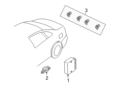 2009 Audi A4 Electrical Components Diagram