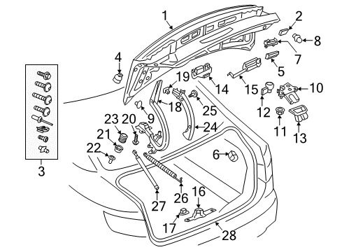 2025 Audi S4 LATCH Diagram for 8W0-827-503-A