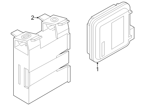 2024 Audi SQ8 e-tron Electrical Components Diagram 8