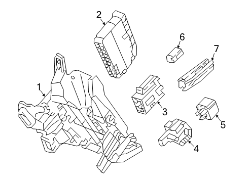 2024 Audi A4 allroad Fuse & Relay