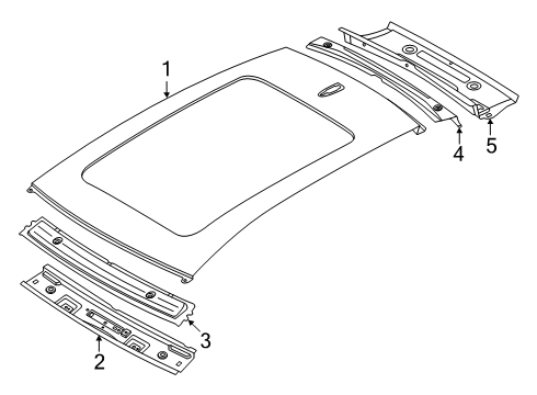 2025 Audi SQ6 e-tron Roof & Components