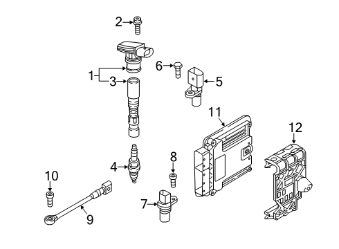 2021 Audi TT Quattro Powertrain Control Diagram