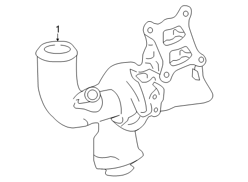 2025 Audi SQ7 Exhaust Manifold Diagram