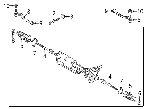 2024 Audi Q7 Steering Diagram for 4M1-423-055-AS