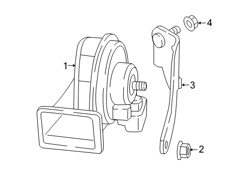 2024 Audi A4 allroad Horn