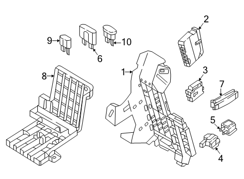 2025 Audi Q7 Fuse & Relay