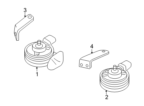 2005 Audi A4 Horn Diagram