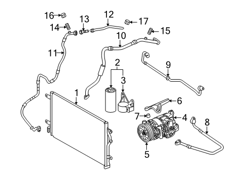 2007 Audi A4 Quattro A/C Compressor Diagram 4