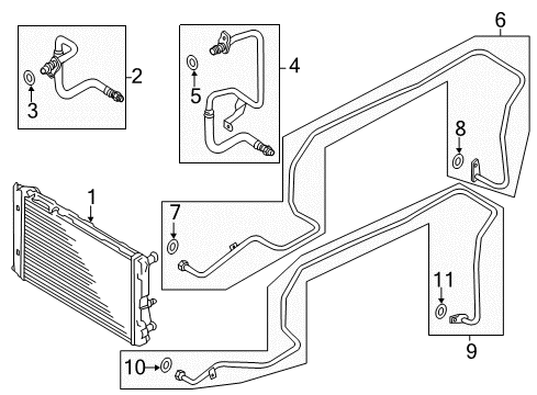 2015 Audi Q5 Trans Oil Cooler