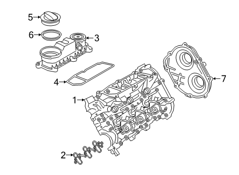 2024 Audi Q8 Valve & Timing Covers