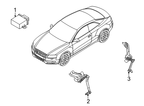 2014 Audi A4 Electrical Components Diagram 2