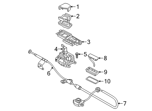 2020 Audi S8 Gear Shift Control - AT Diagram