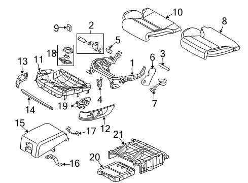 2010 Audi A8 Quattro Power Seats Diagram