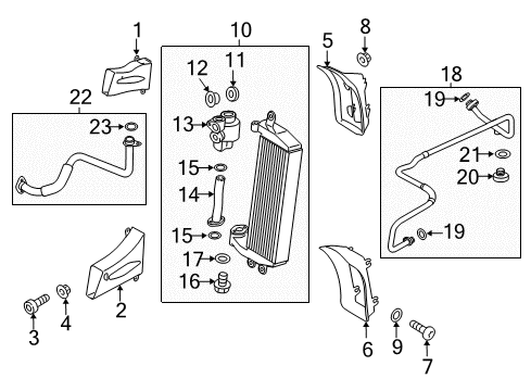 2014 Audi R8 Trans Oil Cooler Diagram