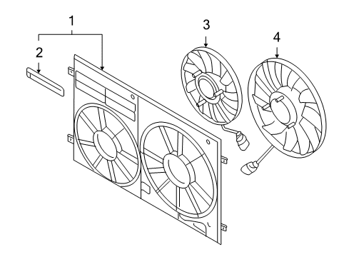 2011 Audi A3 Quattro Cooling Fan Diagram