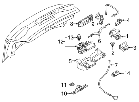 2024 Audi S6 Parking Aid Diagram