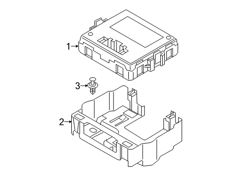 2020 Audi Q3 Electrical Components Diagram 3
