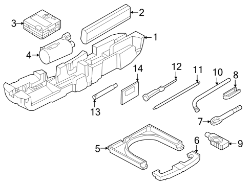 2025 Audi RS3 Jack & Components