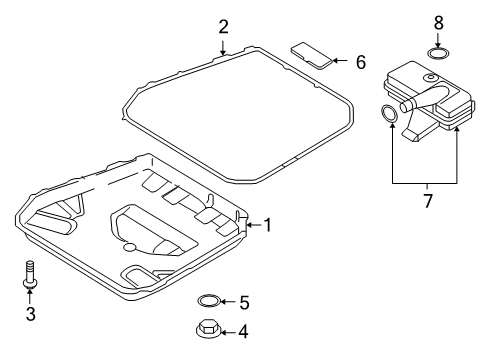 2011 Audi A5 Automatic Transmission Diagram