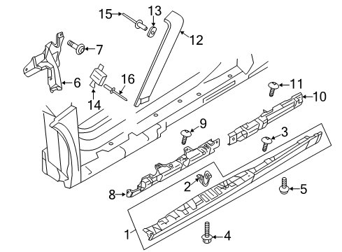 2015 Audi R8 Front Cover Diagram for 420-853-172-F-01C