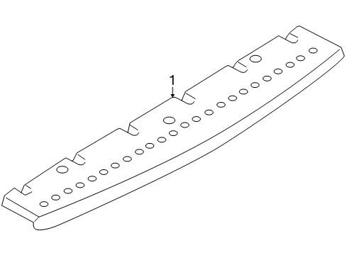 2011 Audi A6 Quattro High Mount Lamps Diagram 2