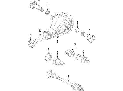 2024 Audi Q5 Differential - Rear
