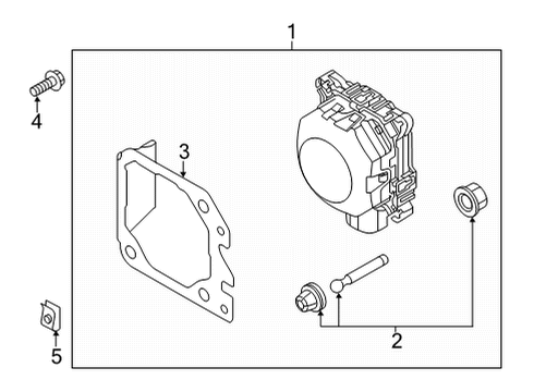 2021 Audi A8 Quattro Electrical Components - Front Bumper Diagram 11
