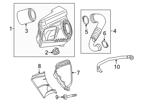 2016 Audi A6 Air Intake Diagram