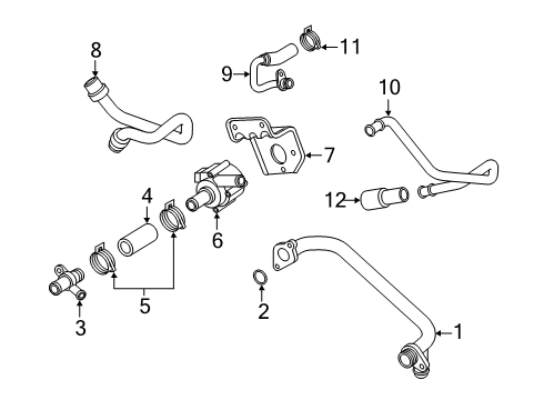 2024 Audi Q8 Hoses, Lines & Pipes