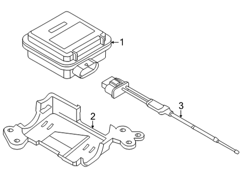 2022 Audi S3 Electrical Components Diagram