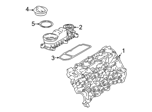 2023 Audi RS5 Valve & Timing Covers Diagram