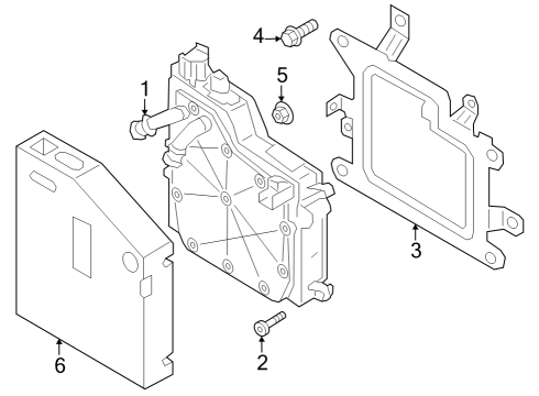 2024 Audi SQ8 e-tron Electrical Components Diagram 14